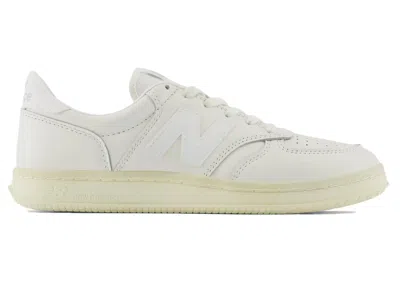 Pre-owned New Balance Men's  T500 Sneakers In Off In White/off White