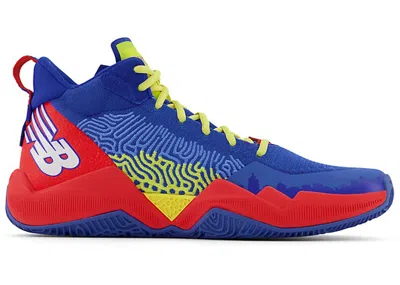 Pre-owned New Balance Men's  Two Wxy Darius Bazley My Home Sneakers In Blue/red