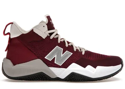 Pre-owned New Balance Men's  Two Wxy Sneakers In Burgundy/white/silver In Multi