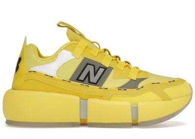 Pre-owned New Balance Men's  Vision Racer Jaden Smith Sneakers In Yellow/white/black