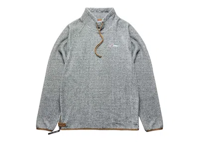 Pre-owned New Balance Men's  X Bodega Mockneck Sweatshirt In Mushroom