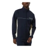 New Balance Men's  X Rich Paul Crossover Stand Collar Long Sleeves Solid Color Logo Jacke In Blue