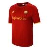 New Balance Men's  X Roma Crossover Round Neck Badge Logo Short Sleeve Red T-shirt