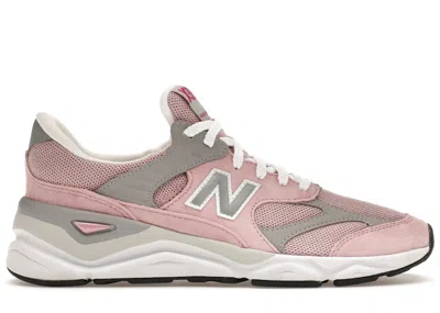 Pre-owned New Balance Men's  X90 Sneakers In Pink/silver In Multi