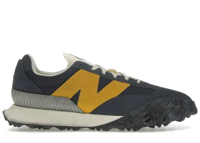 Pre-owned New Balance Men's  Xc72 Gold Sneakers In Navy Blue/goild In Multi