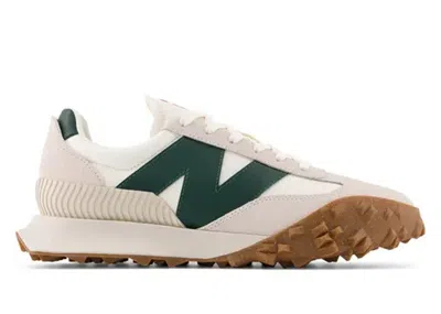 Pre-owned New Balance Men's  Xc72 Sneakers In Sea Salt/nightwatch Green/team Red