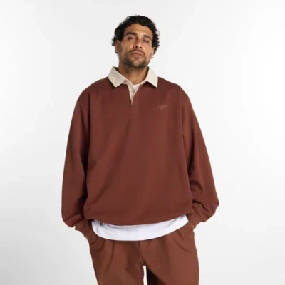 New Balance Men's Numeric Advanced Rugby Shirt In Burgundy