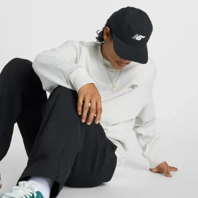 New Balance Men's Numeric French Terry Crew Shirt In Beige