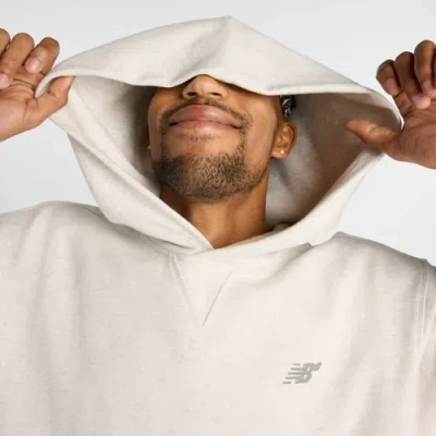 New Balance Men's Numeric French Terry Hoodie In Beige