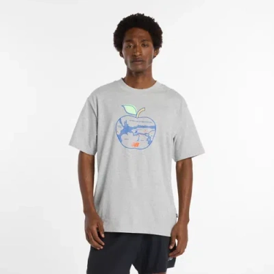 New Balance Men's Nyc Marathon Graphic T-shirt In Gray