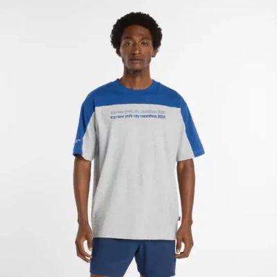New Balance Men's Nyc Marathon Reimagined Graphic T-shirt In Blue