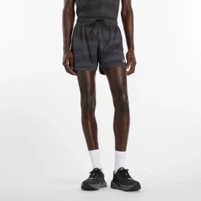 New Balance Men's Rc Printed Short 5" In Multi