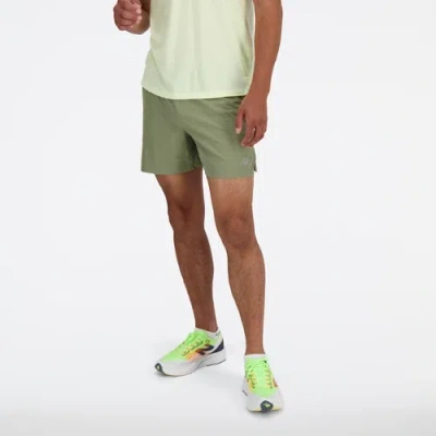 New Balance Men's Rc Short 5" In Green