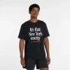New Balance Men's Run For Life Graphic T-shirt In Black