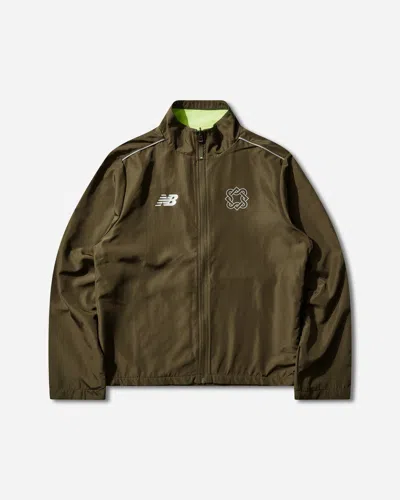 New Balance Men S Lack Of Guidance Reversible Jacket Woodland In Brown