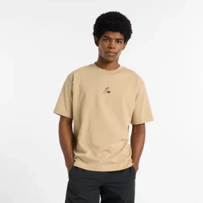 New Balance Men's Shohei Signature Logo T-shirt In Brown