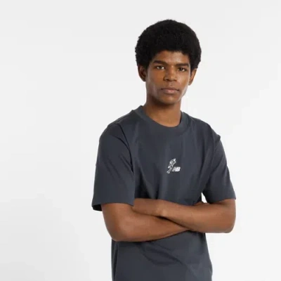 New Balance Men's Shohei Signature Logo T-shirt In Blue