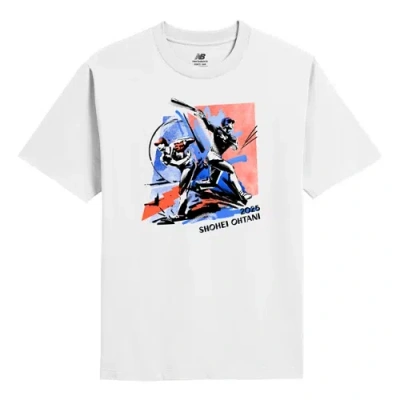 New Balance Men's Shohei Two Swords T-shirt In White