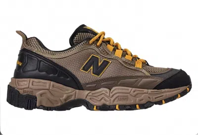 New Balance Men's Sneakers In Brown-black/yellow In Multi