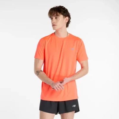 New Balance Men's Sport Essential T-shirt In Orange