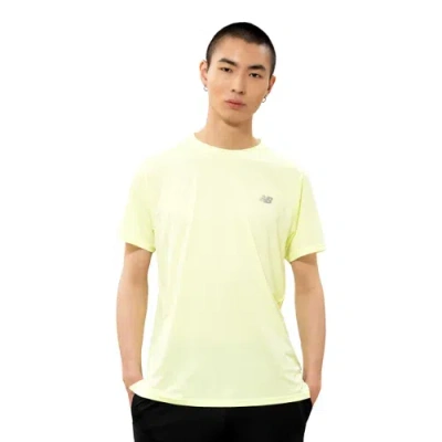 New Balance Men's Sport Essential T-shirt In Yellow