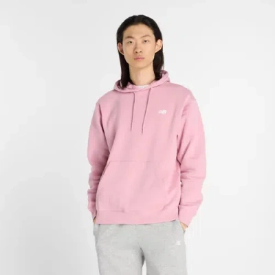 New Balance Men's Sport Essentials Fleece Hoodie In Pink
