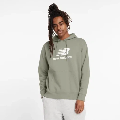 New Balance Men's Sport Essentials Fleece Logo Hoodie