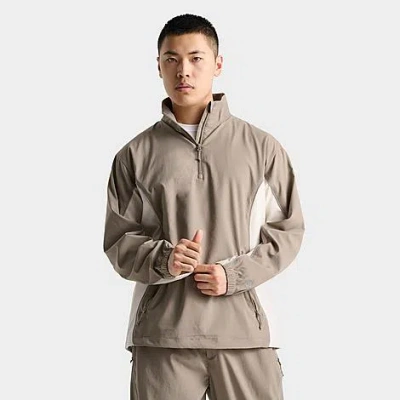 New Balance Men's Super Run Jacket In Brown