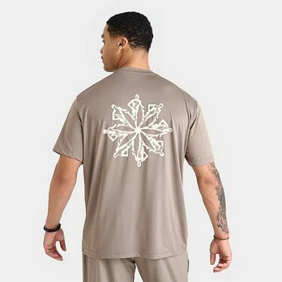 New Balance Men's Super Run T-shirt In Beige