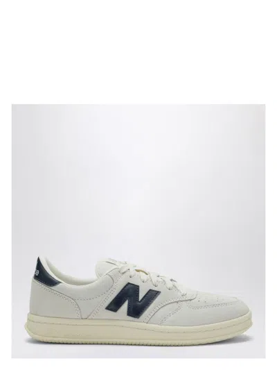 NEW BALANCE MEN'S T500 WHITE/BLUE SUEDE SNEAKER | SIZE US 7.5 | CT500CFST COLOR WB
