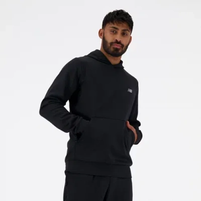 NEW BALANCE HERREN TECH KNIT HOODIE IN SCHWARZ, POLY-STRICK, GRÖSSE XS