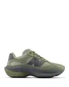 New Balance Wrpd Runner Suede And Mesh Sneakers In Dark Olive