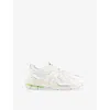 New Balance Mens White White Mint Flash 1906a Mesh Low-top Trainers In White