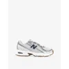 New Balance Mens Seasalt Castlerock 9060 Leather And Mesh Low-top Trainers In Gray