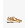 New Balance Mens Great Plains 9060 Suede And Mesh Low-top Trainers Eur 38 / 4 Uk In Great Plains