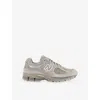 New Balance Mens Arid Stone 2002 Suede And Mesh Trainers In Brown