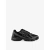 New Balance Mens Black Mono 740 V2 Branded Mesh Low-top Trainers In Black Mono