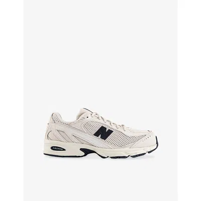 New Balance Mens Cream Black 509 Leather And Mesh Trainers In Neutral