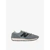 New Balance Mens 471 Mesh And Suede Low-top Trainers Grey Grey Black