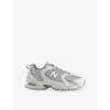 New Balance 530 Sneaker In Silver, Men's At Urban Outfitters In Grey Matter Sea Blue