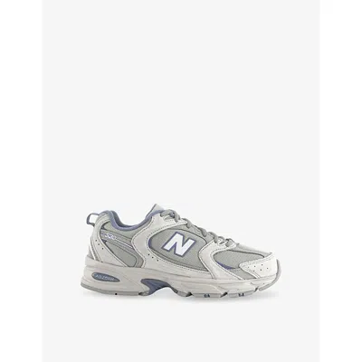 NEW BALANCE MENS NEW BALANCE MR530 SUEDE AND MESH LOW-TOP TRAINERS