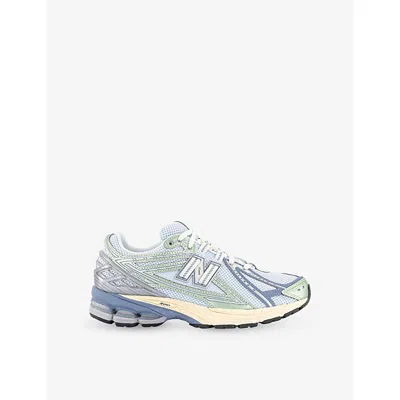 NEW BALANCE MENS 1906 WOVEN LOW-TOP TRAINERS ICE BLUE MELON WATER