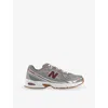 New Balance Mens Monarch Burgundy 740 V2 Mesh Low-top Trainers In Gray