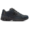 New Balance Mens Triple Black 1906 Brand-patch Leather And Mesh Low-top Trainers In Cirdyra/outerspace