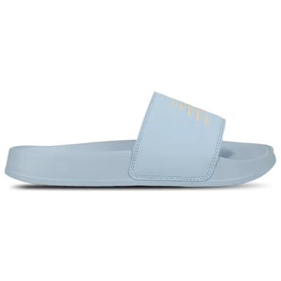 New Balance Mens  200 Slides In Light Blue