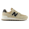 New Balance Unisex 574 Sneakers In Black/white/tan