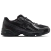 New Balance Mens Black Mono 740 V2 Branded Mesh Low-top Trainers In Black/black