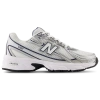 New Balance Breathable Mesh Sneakers With Durable Overlays In Navy/white