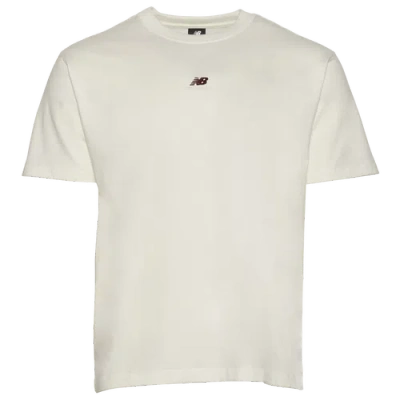 New Balance Mens  Athletics Graphic T-shirt In White/multi
