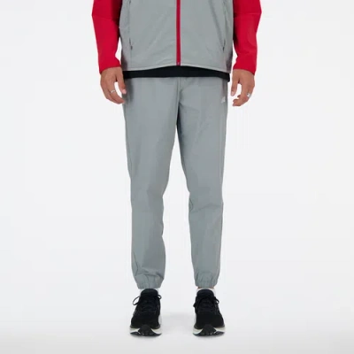 New Balance Mens  Athletics Stretch Woven Joggers In Beige
